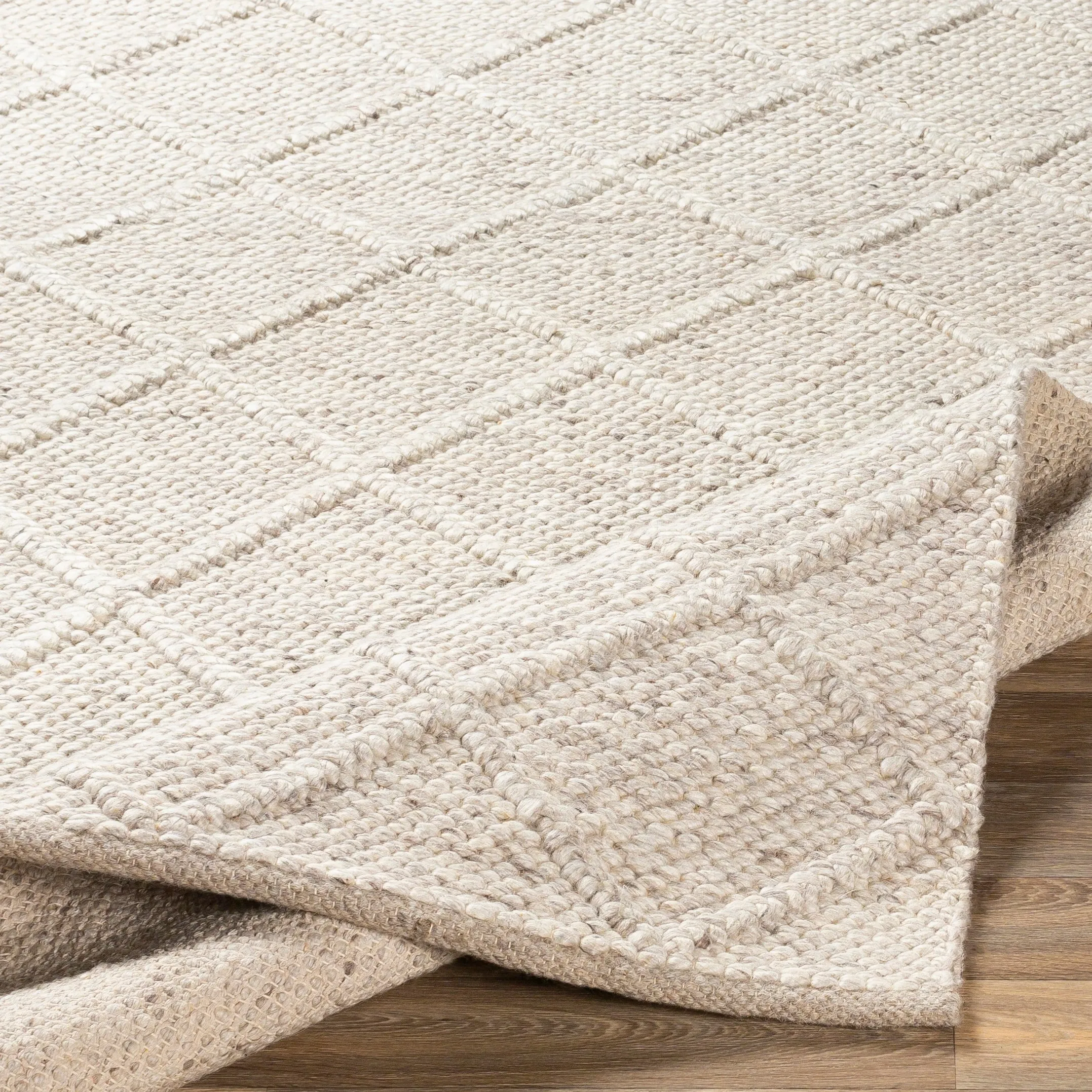 Carson Carrington Taxnas Handmade Wool Blend Nordic Area Rug