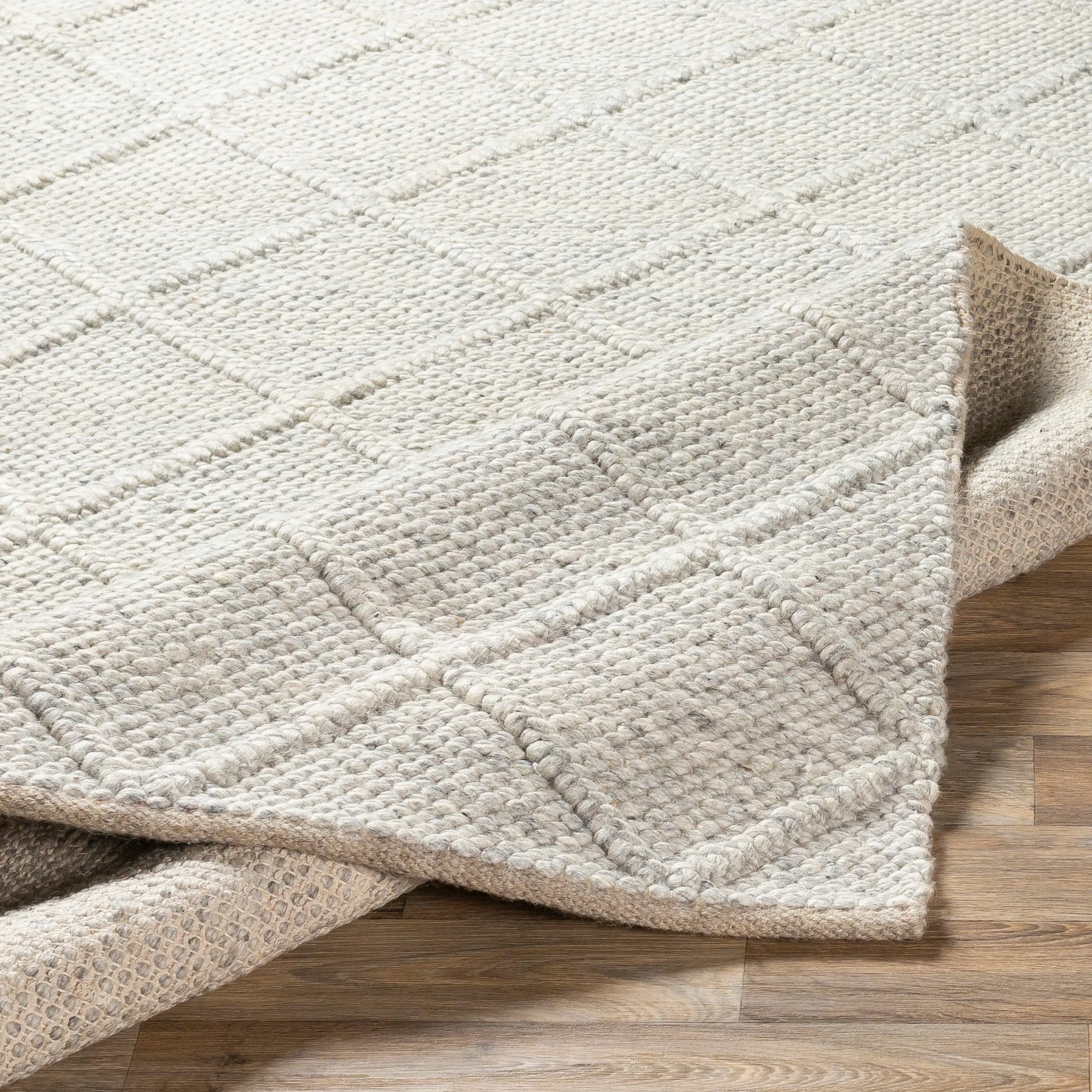 Carson Carrington Taxnas Handmade Wool Blend Nordic Area Rug