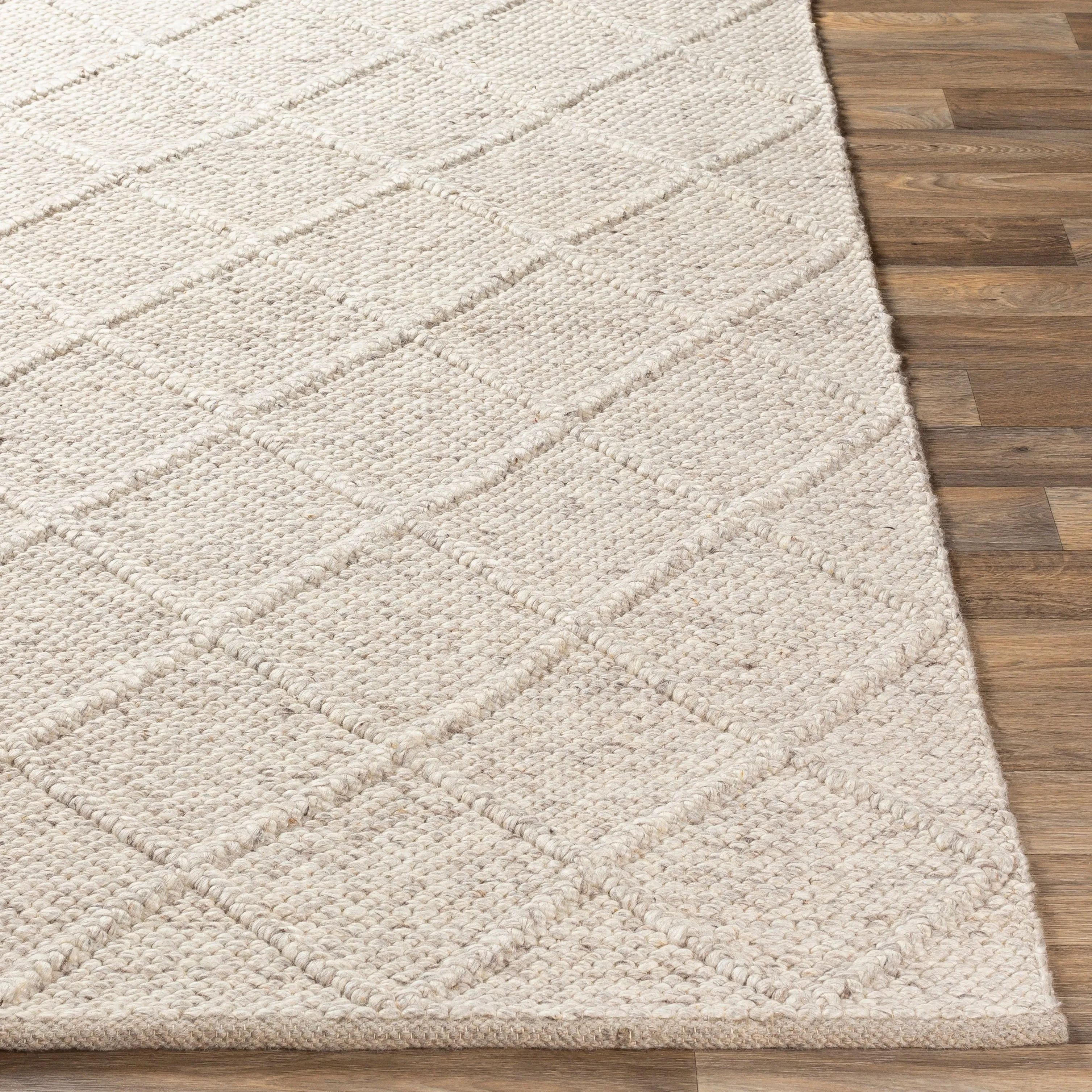 Carson Carrington Taxnas Handmade Wool Blend Nordic Area Rug