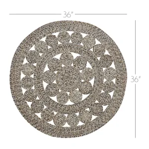 Celeste Blended Pebble Indoor/Outdoor Rug 3ft Round - 36 in