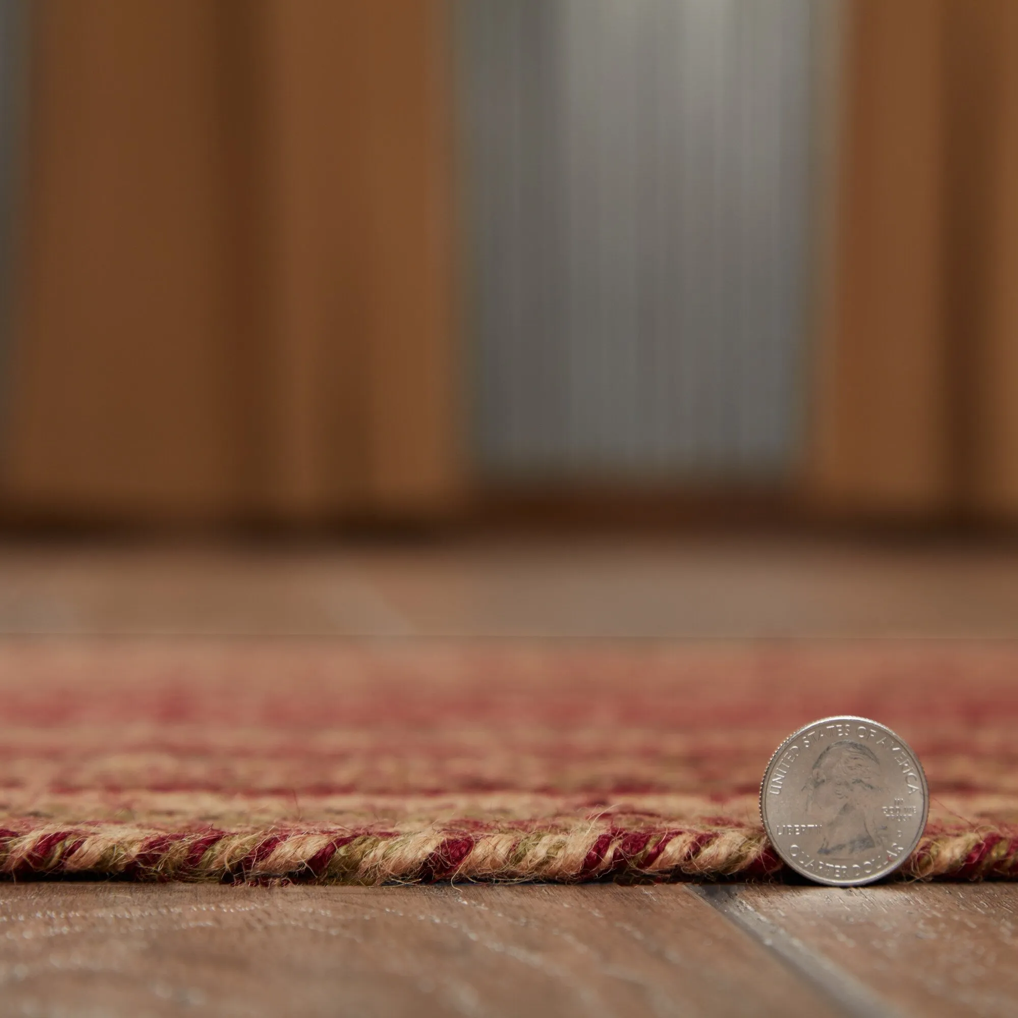 Cider Mill Jute Rug Oval w/ Pad 27x48 - 27 x 48 Oval