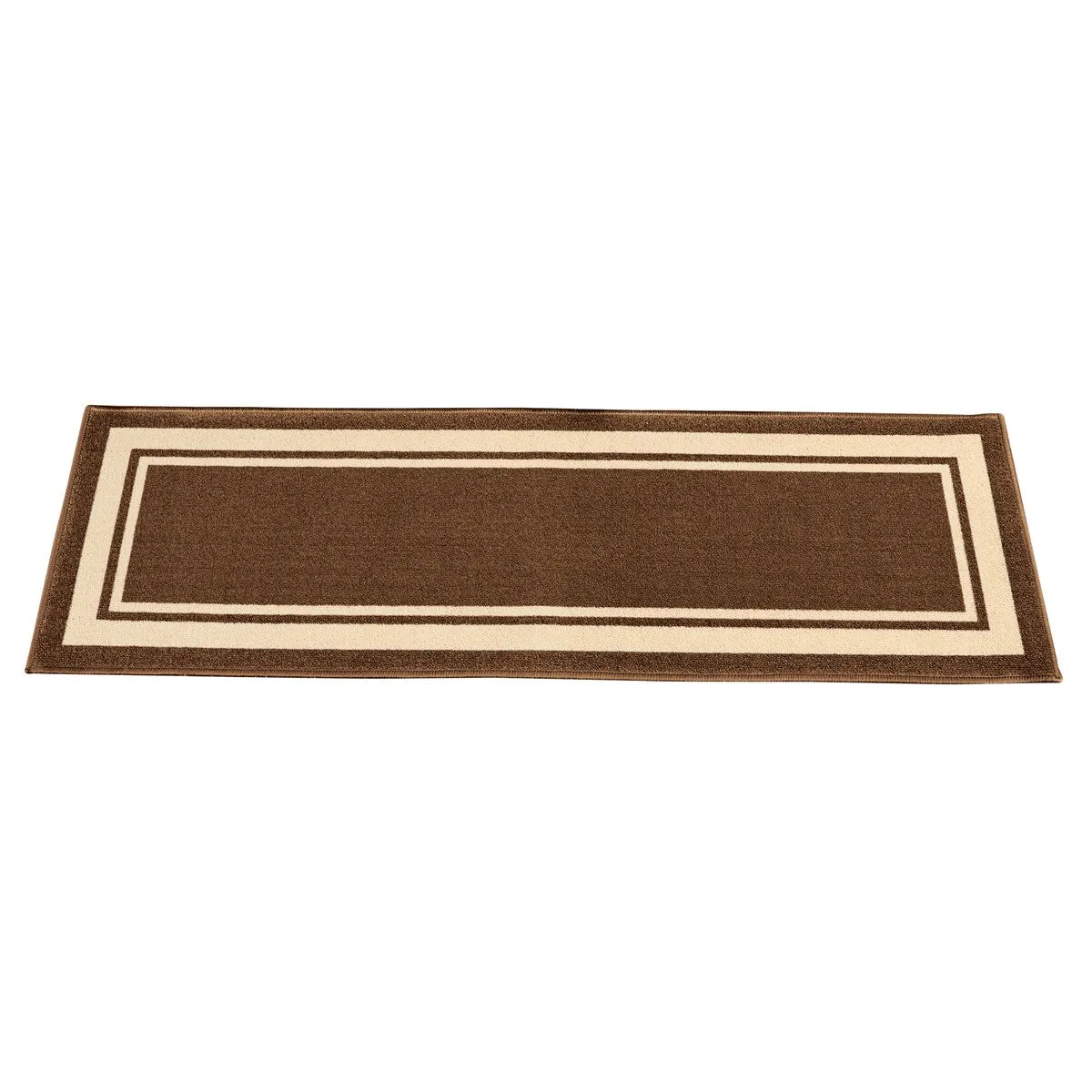 Classic Race Track Skid-Resistant Accent Runner Rugs