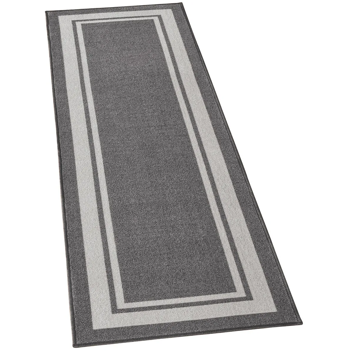 Classic Race Track Skid-Resistant Accent Runner Rugs