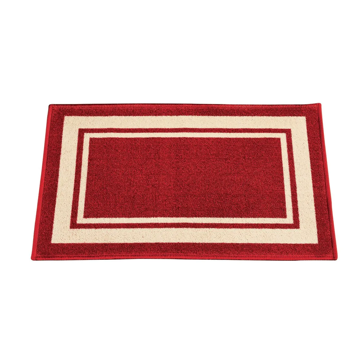 Classic Race Track Skid-Resistant Accent Runner Rugs