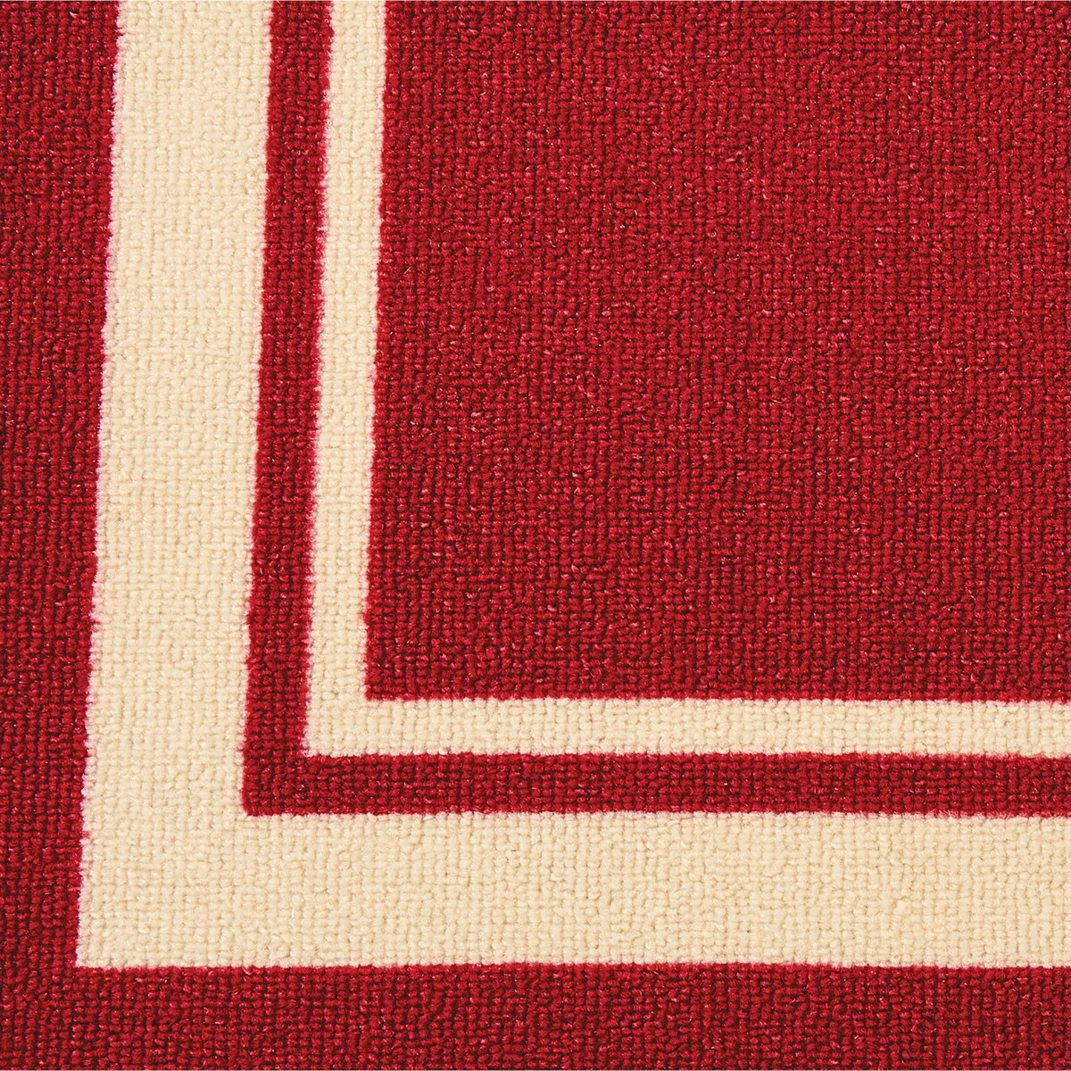 Classic Race Track Skid-Resistant Accent Runner Rugs