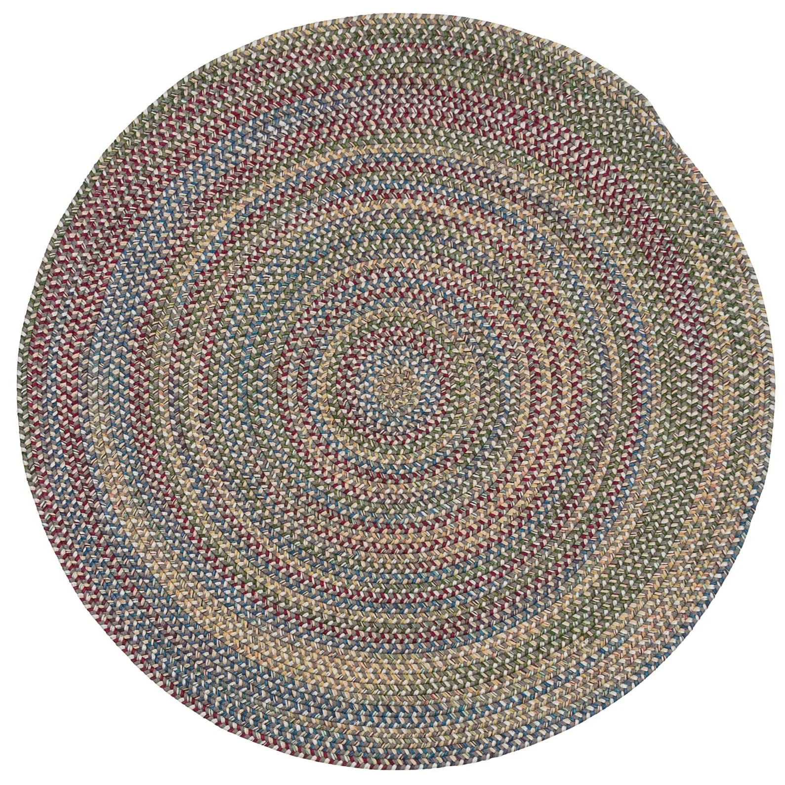 Colonial Mills Worley Rustic Braided Round Rug
