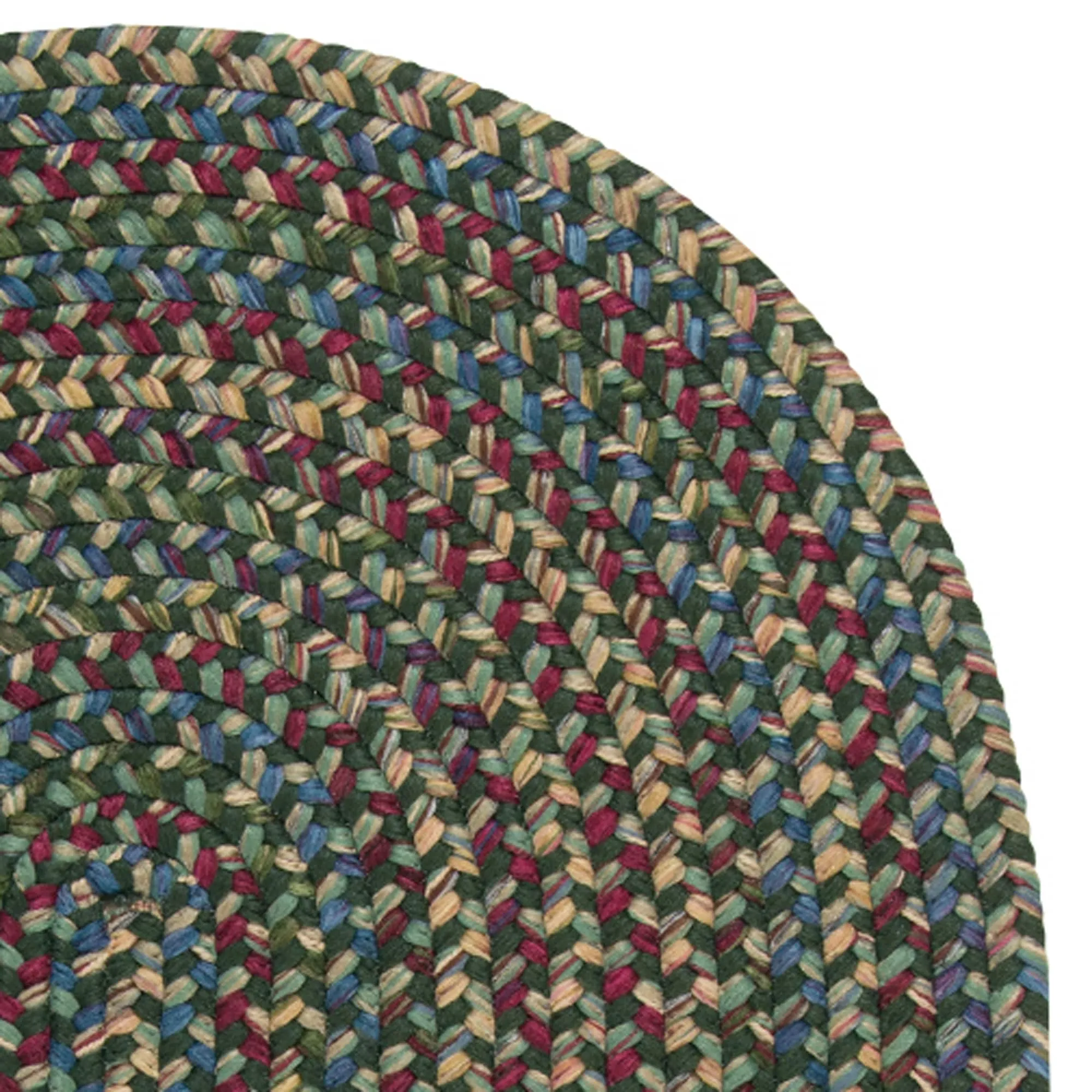 Colonial Mills Worley Rustic Braided Round Rug
