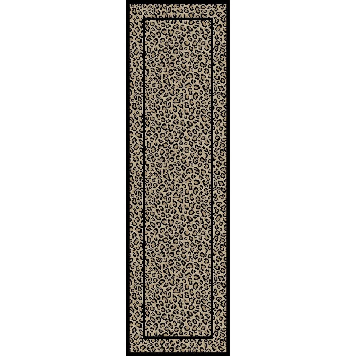 Concord Global Leopard Animal Area Rug