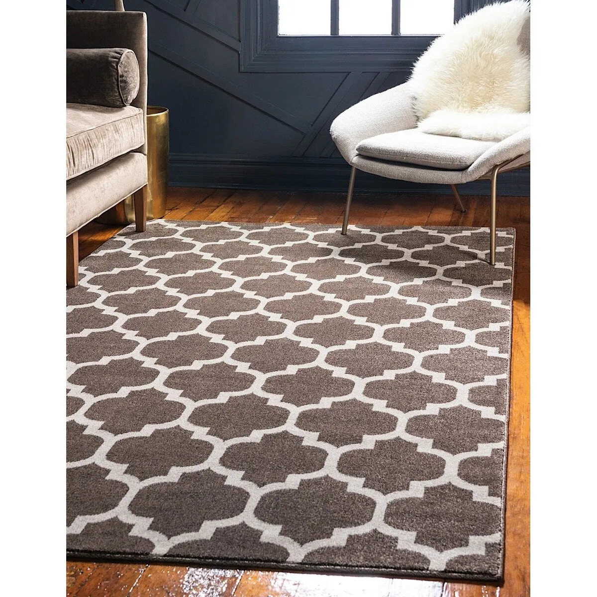 Contemporary Akiva Collection Area Rug