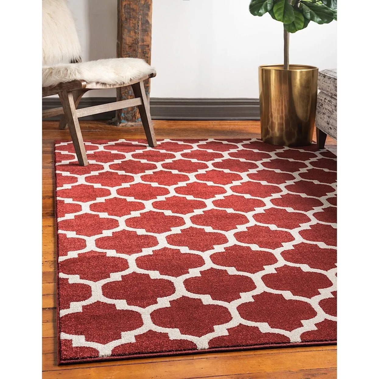 Contemporary Akiva Collection Area Rug