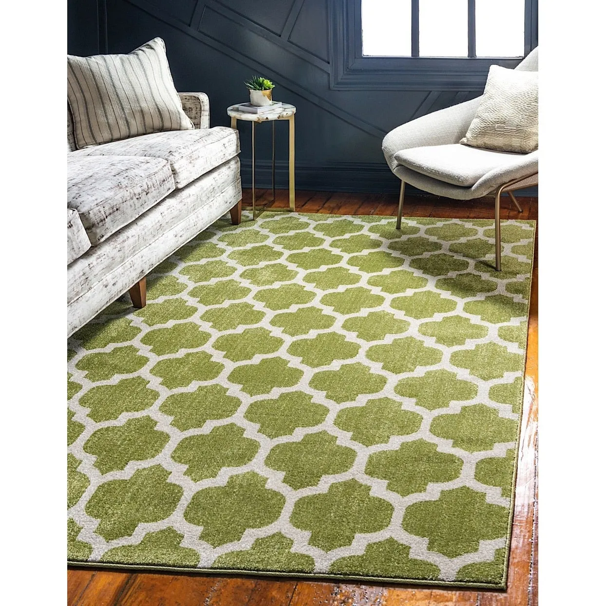 Contemporary Akiva Collection Area Rug