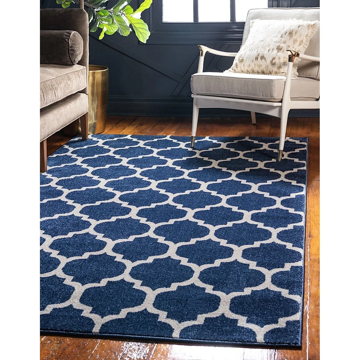 Contemporary Akiva Collection Area Rug
