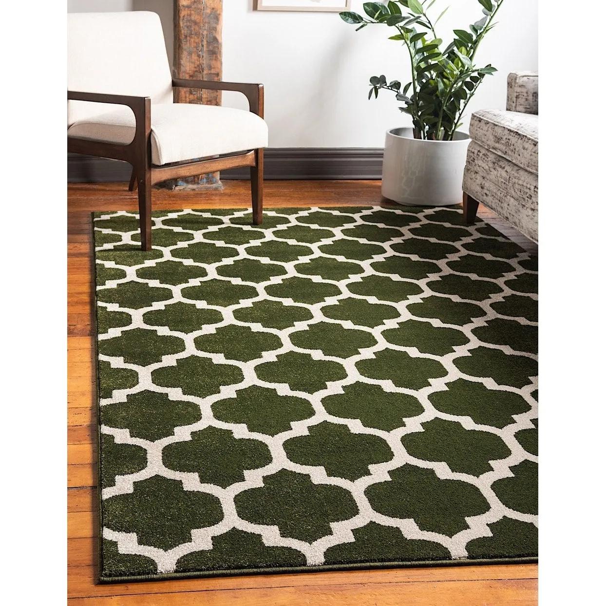 Contemporary Akiva Collection Area Rug