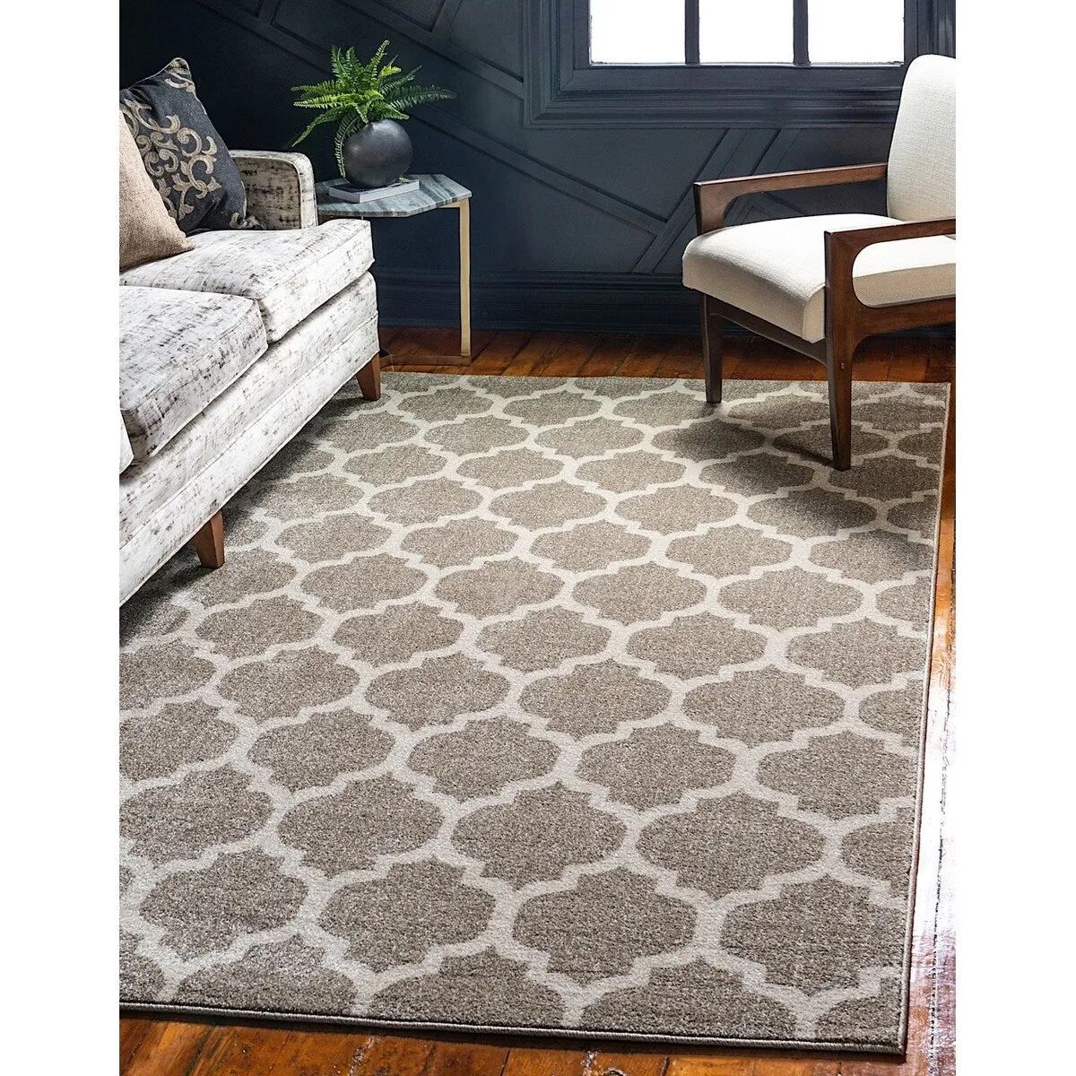 Contemporary Akiva Collection Area Rug