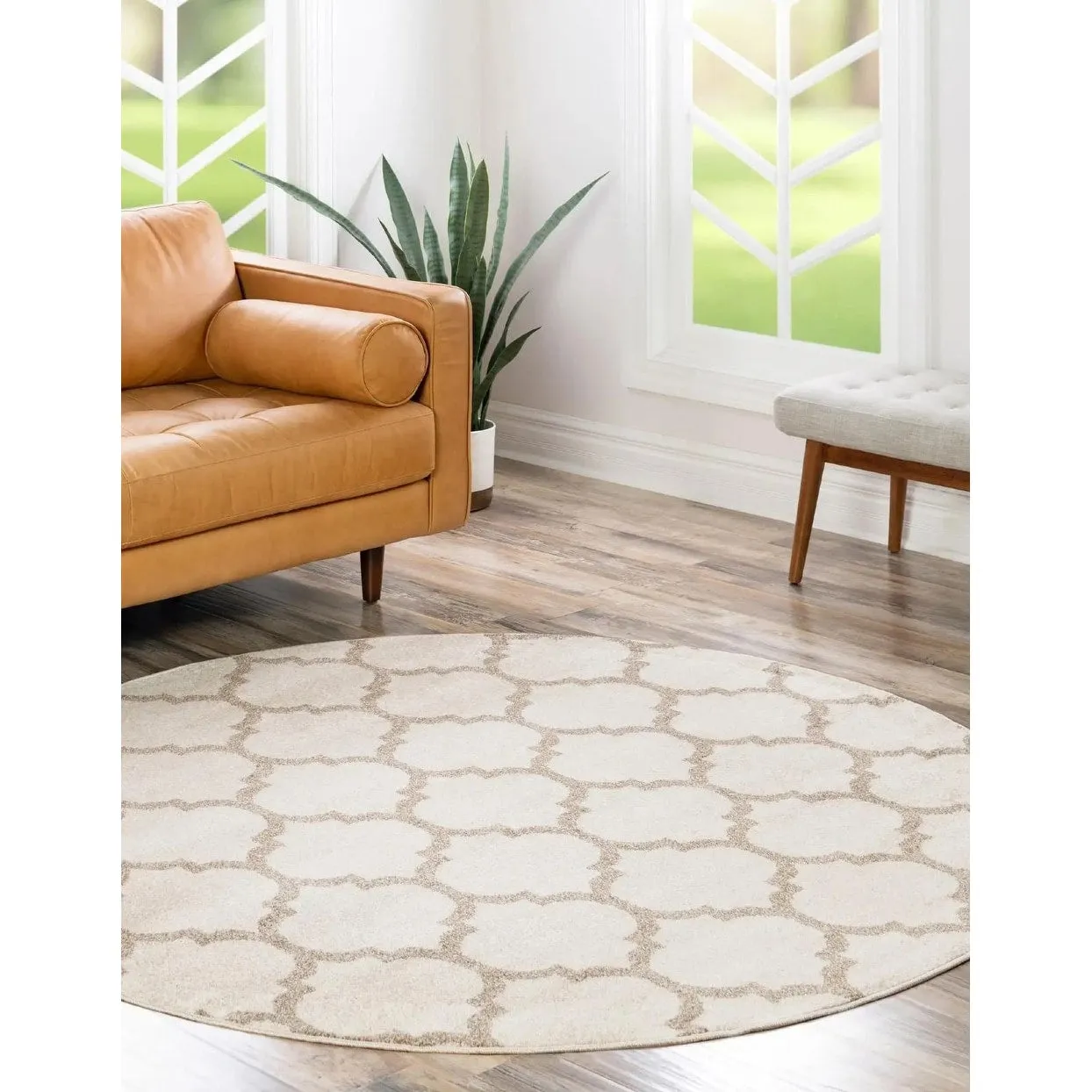 Contemporary Akiva Collection Area Rug