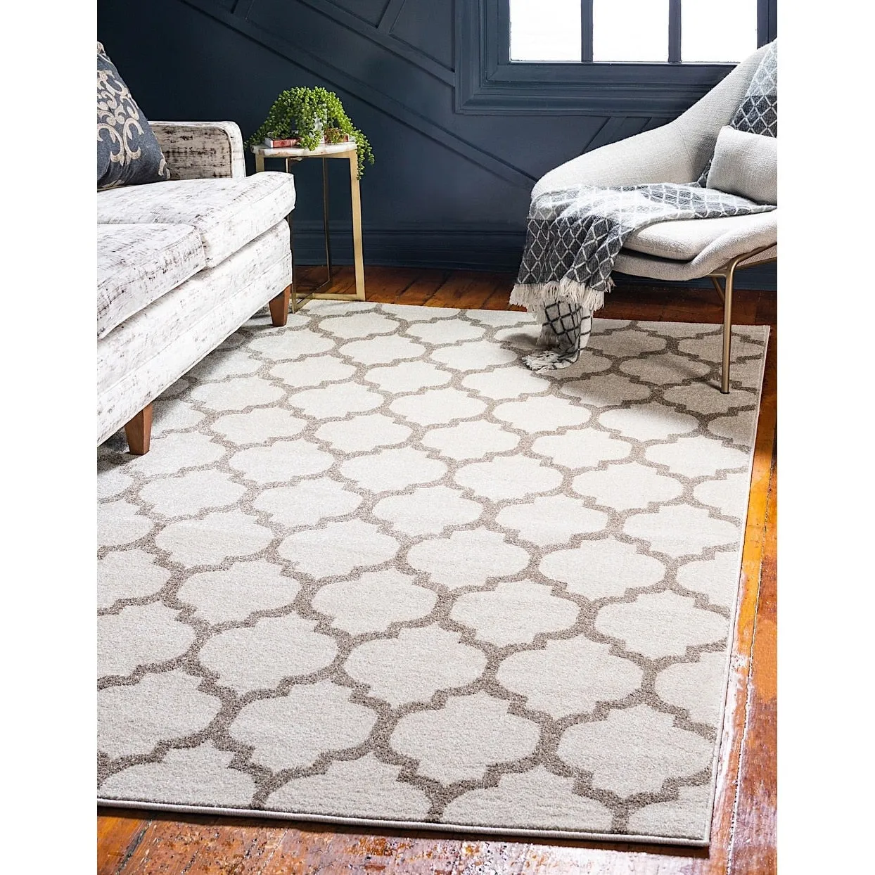 Contemporary Akiva Collection Area Rug