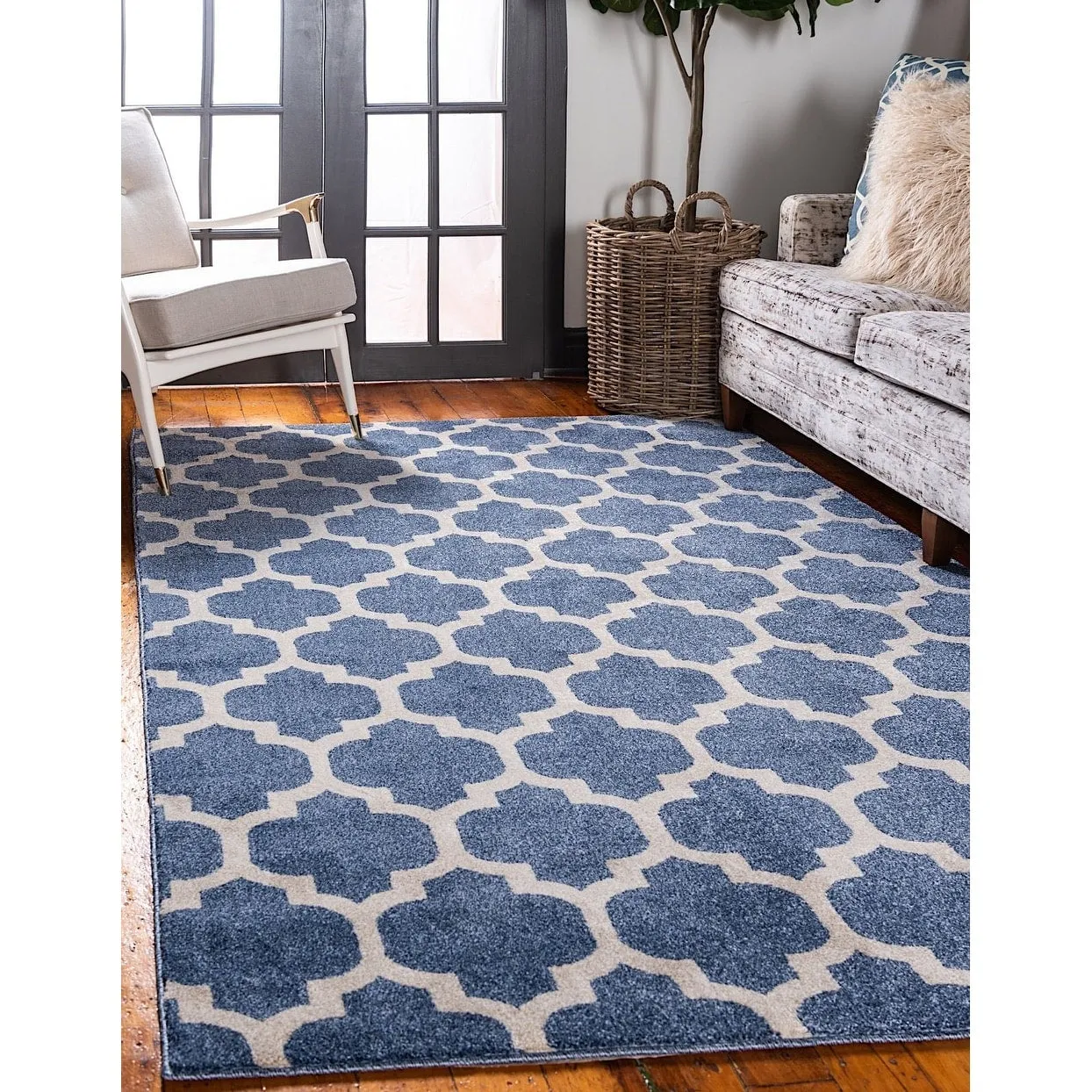 Contemporary Akiva Collection Area Rug