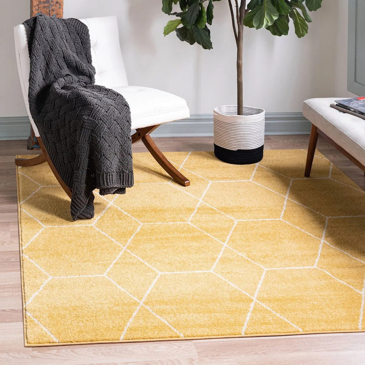 Contemporary Rosilan Collection Area Rug