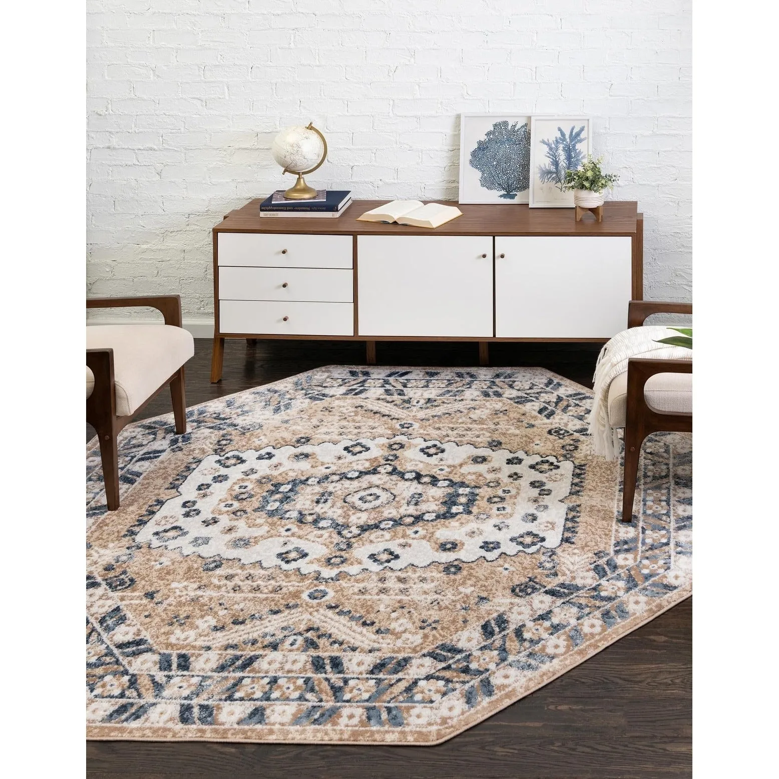 Contemporary Trabzon Collection Area Rug