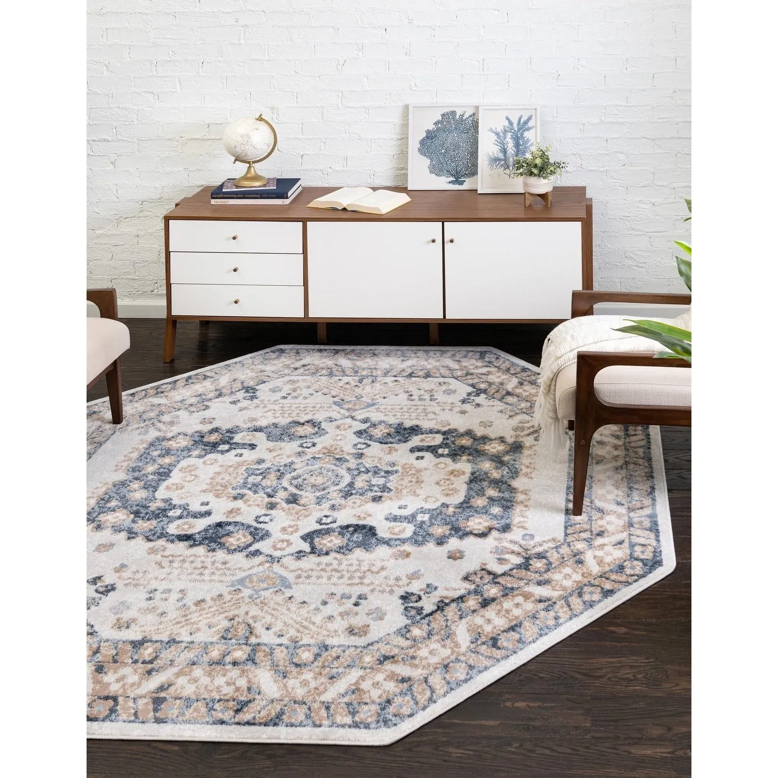 Contemporary Trabzon Collection Area Rug