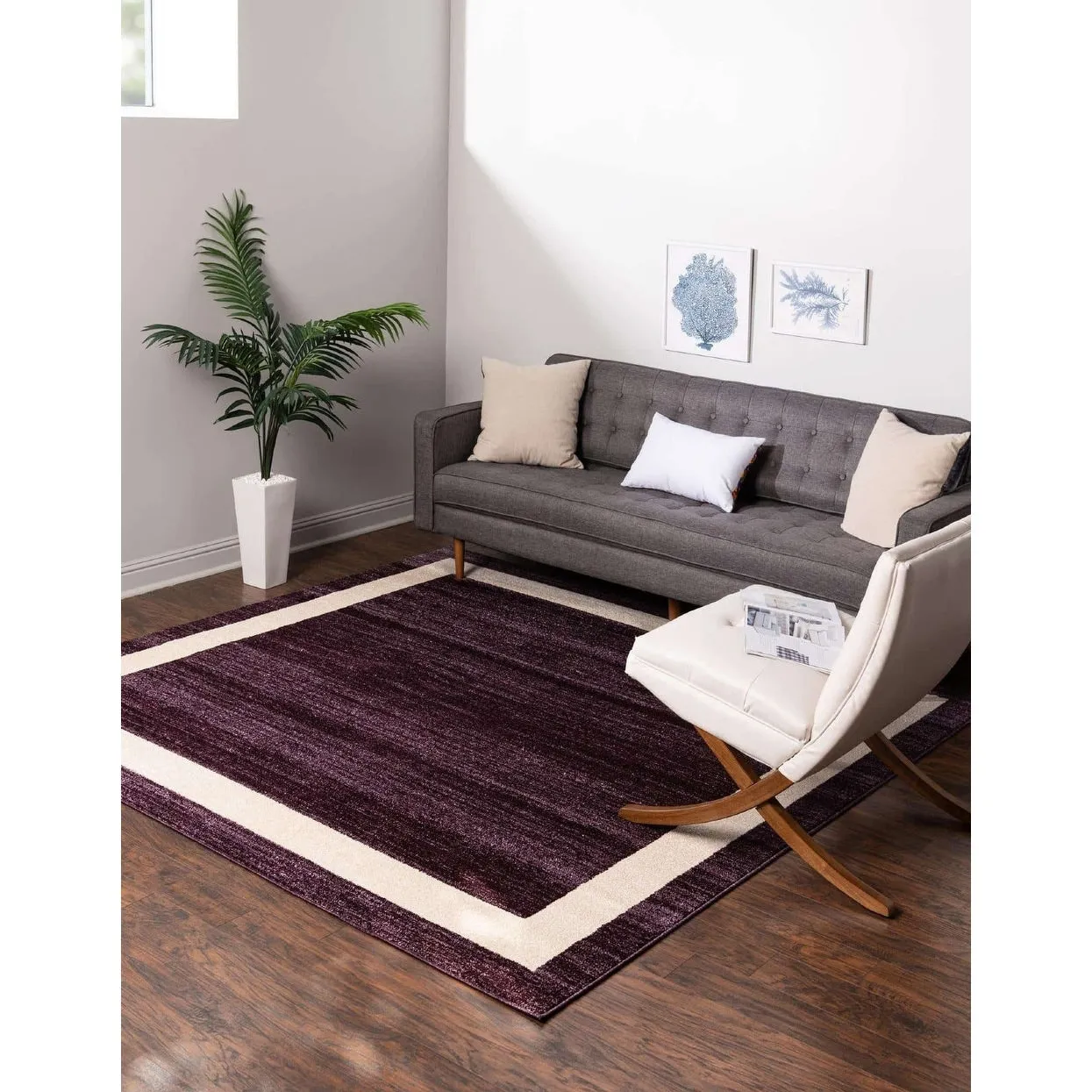 Contemporary Weby Collection Area Rug