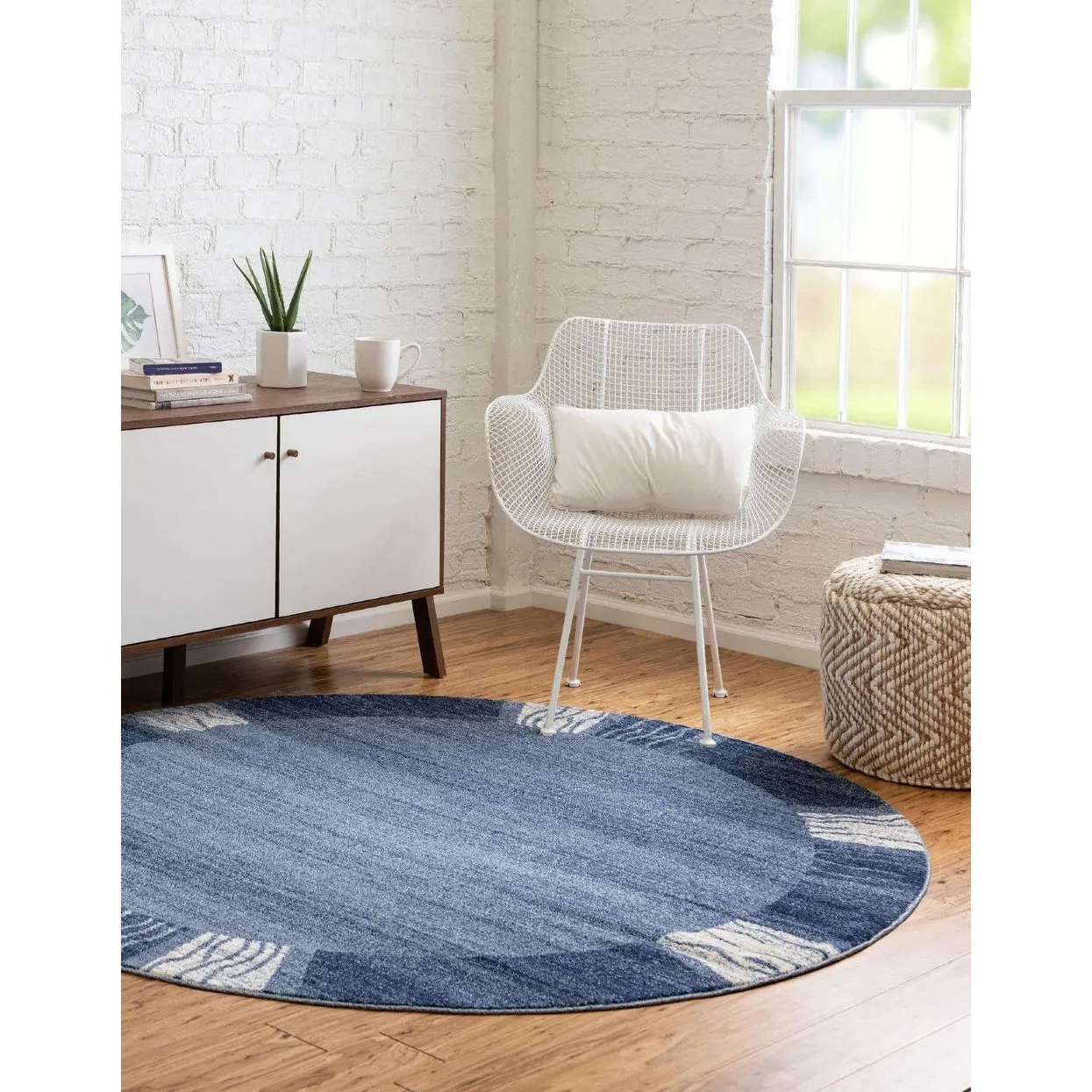 Contemporary Weby Collection Area Rug