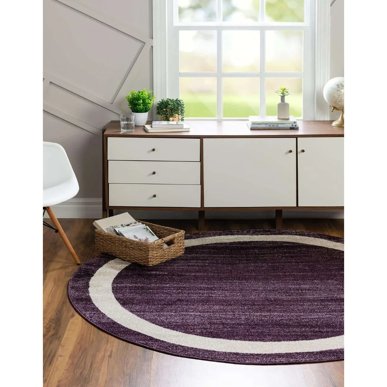 Contemporary Weby Collection Area Rug