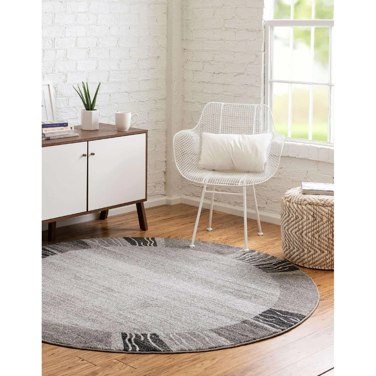 Contemporary Weby Collection Area Rug