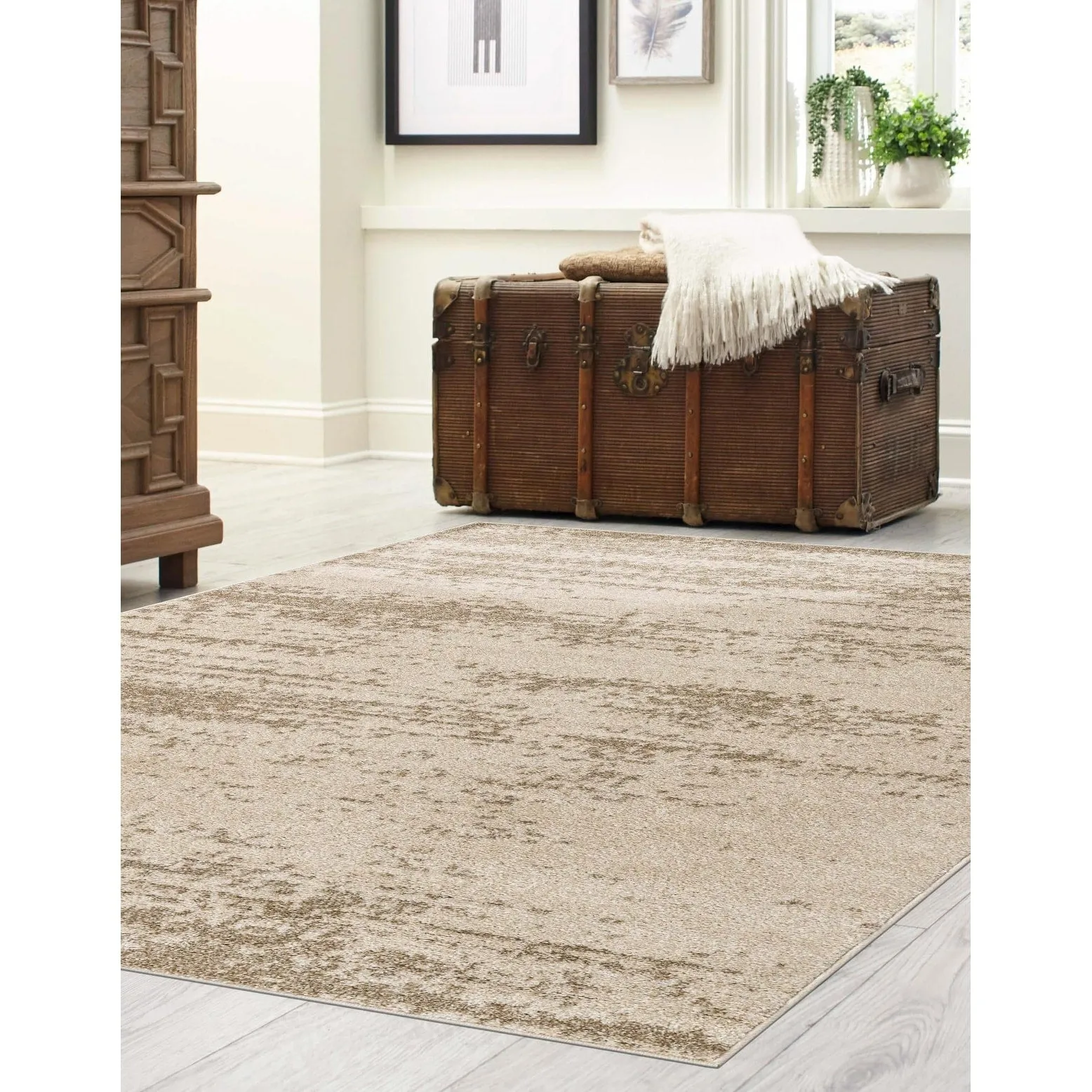 Contemporary Weby Collection Area Rug