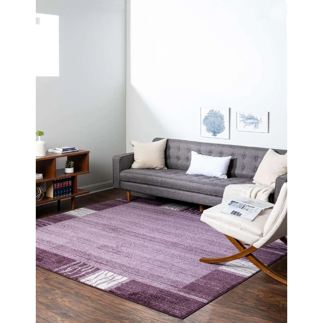 Contemporary Weby Collection Area Rug