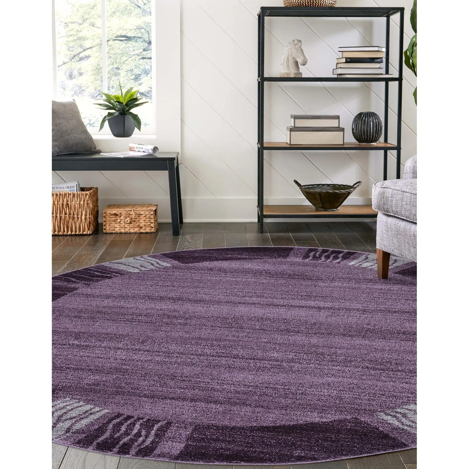 Contemporary Weby Collection Area Rug