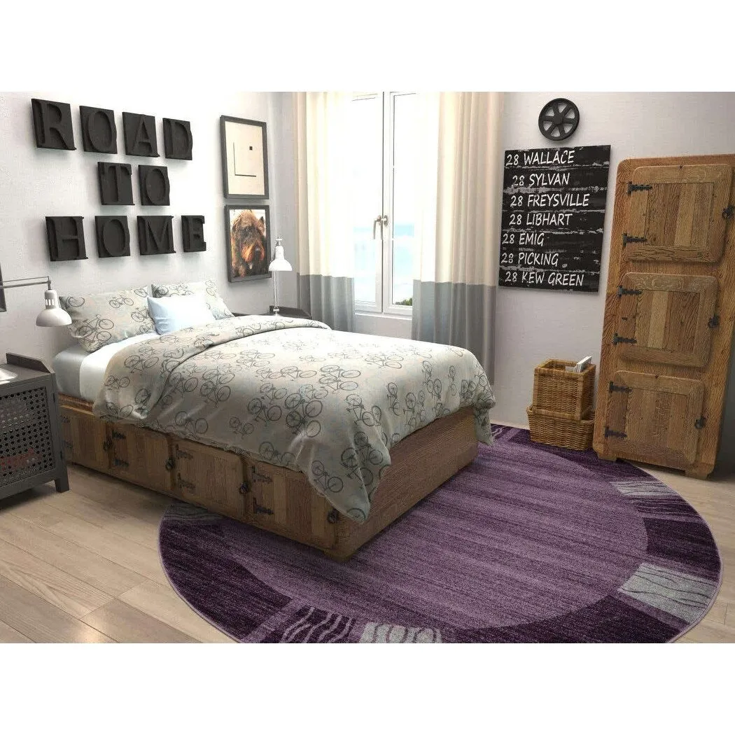Contemporary Weby Collection Area Rug