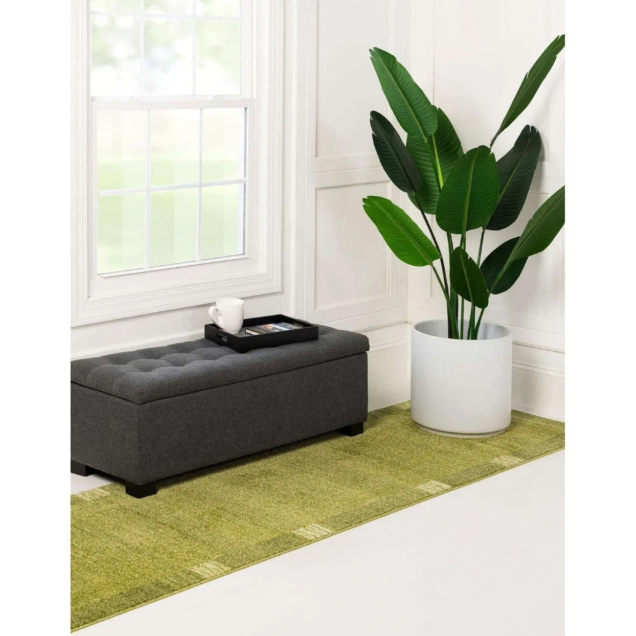 Contemporary Weby Collection Area Rug