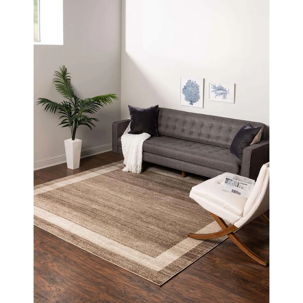 Contemporary Weby Collection Area Rug