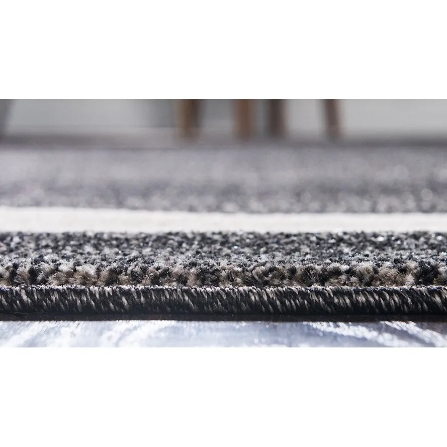 Contemporary Weby Collection Area Rug