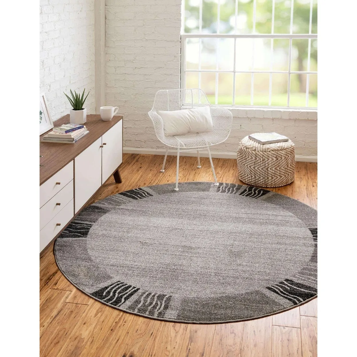 Contemporary Weby Collection Area Rug