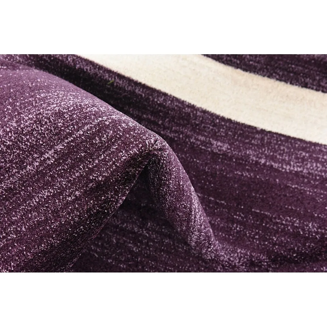 Contemporary Weby Collection Area Rug