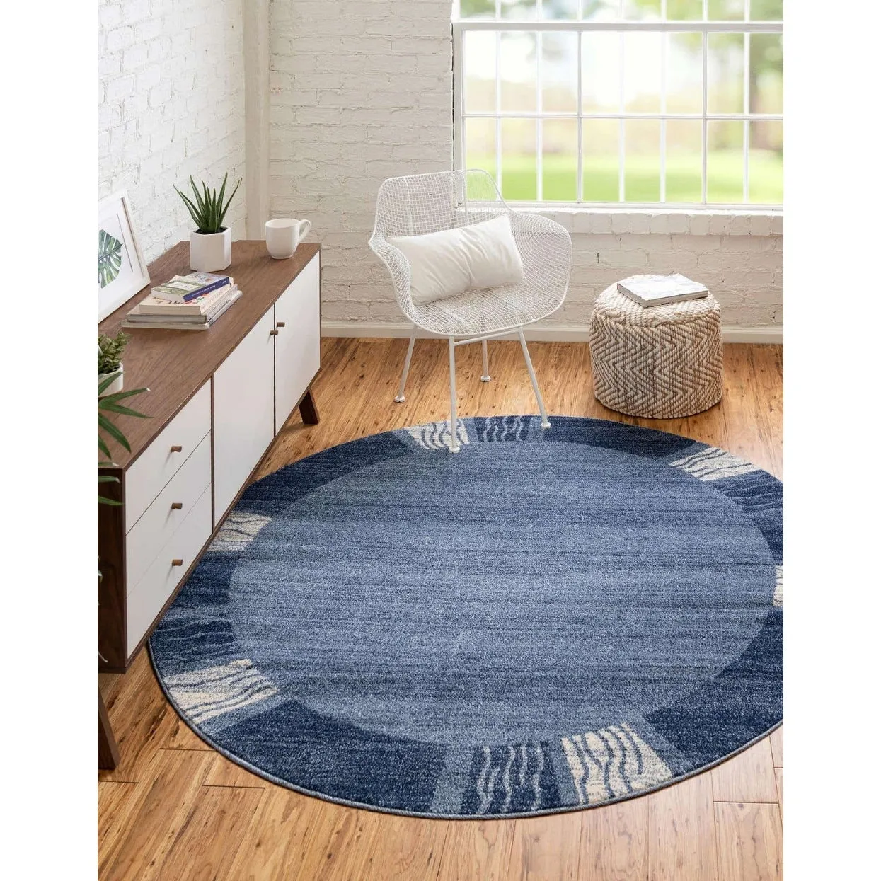Contemporary Weby Collection Area Rug