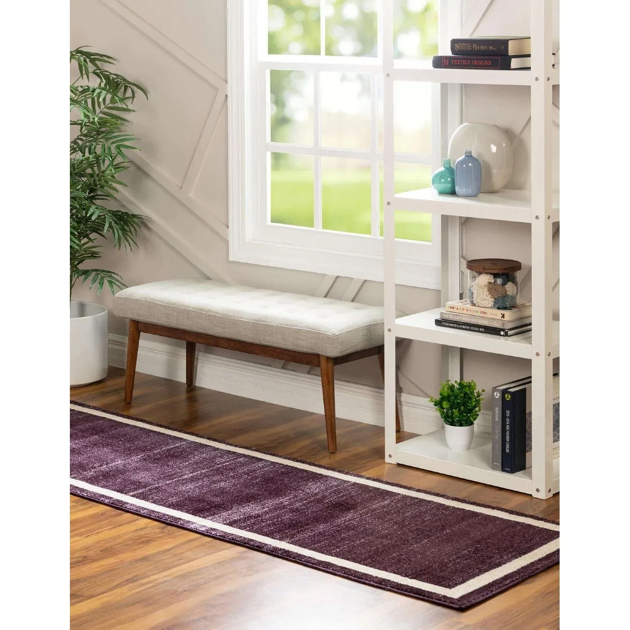 Contemporary Weby Collection Area Rug