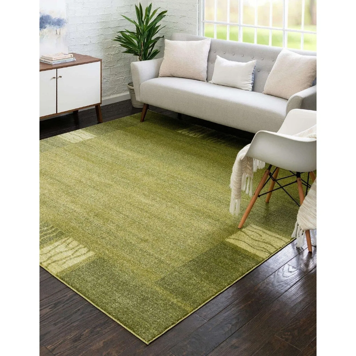 Contemporary Weby Collection Area Rug