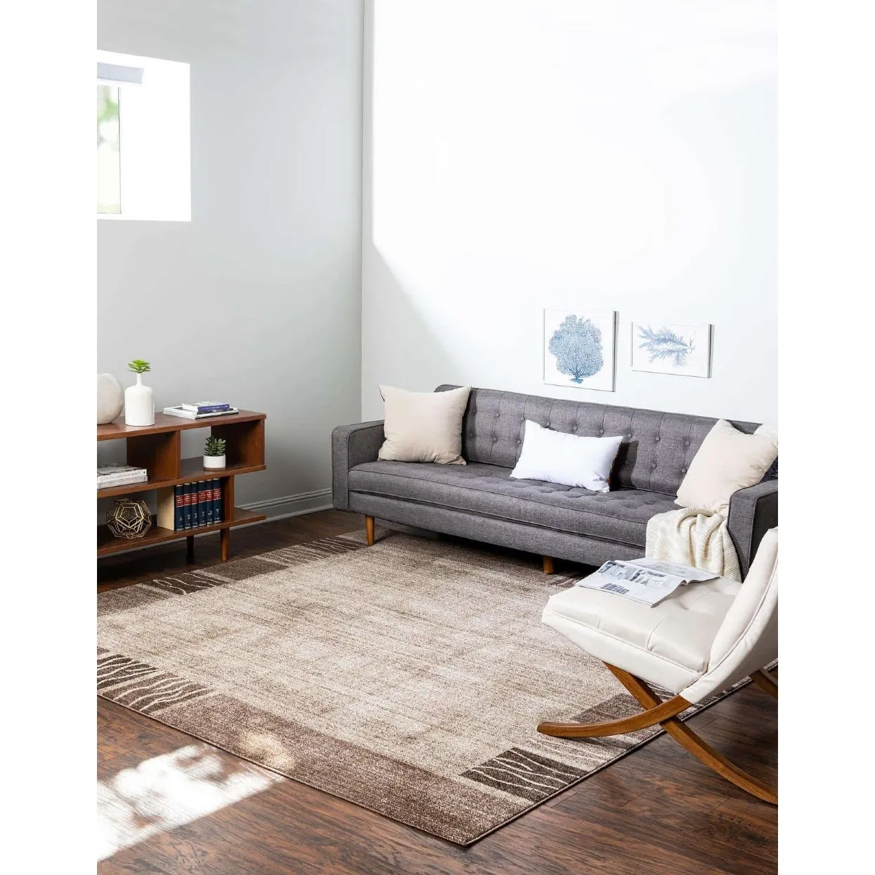 Contemporary Weby Collection Area Rug