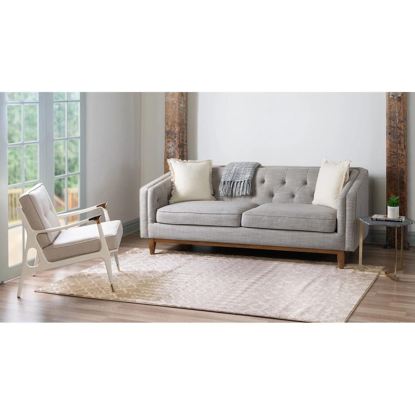 Contemporary Zala Collection Area Rug