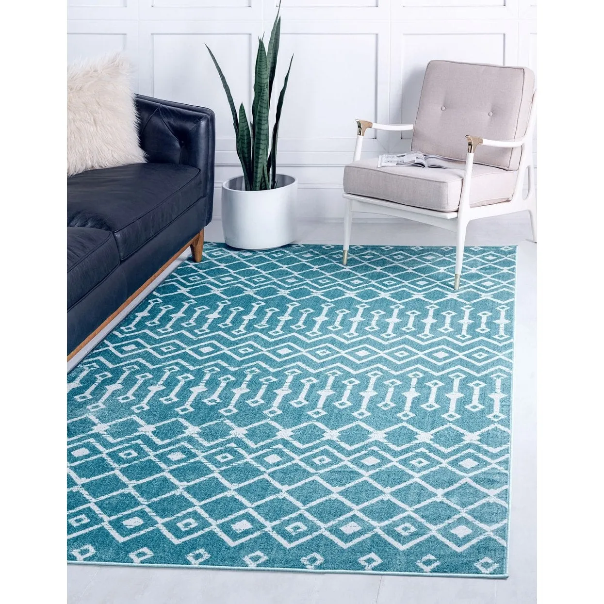 Contemporary Zala Collection Area Rug