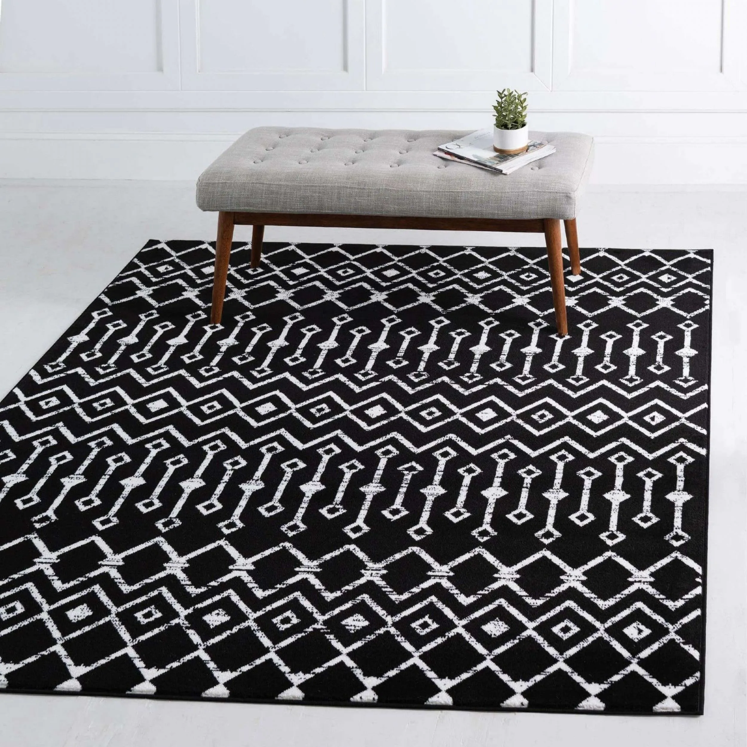 Contemporary Zala Collection Area Rug