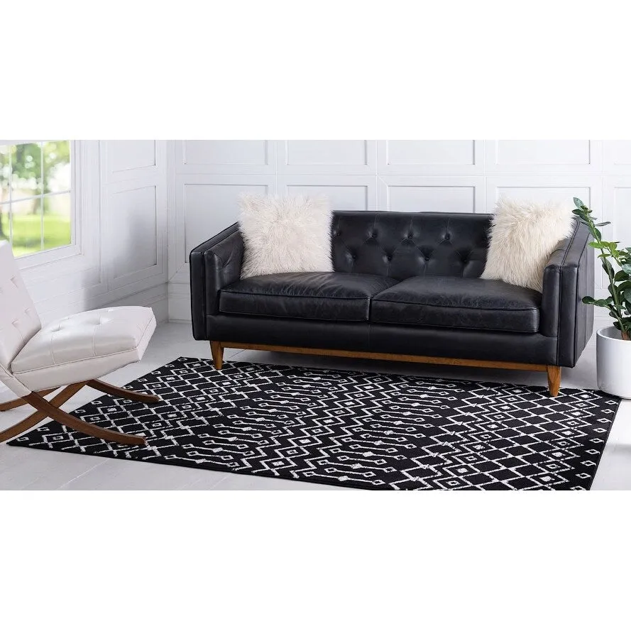 Contemporary Zala Collection Area Rug
