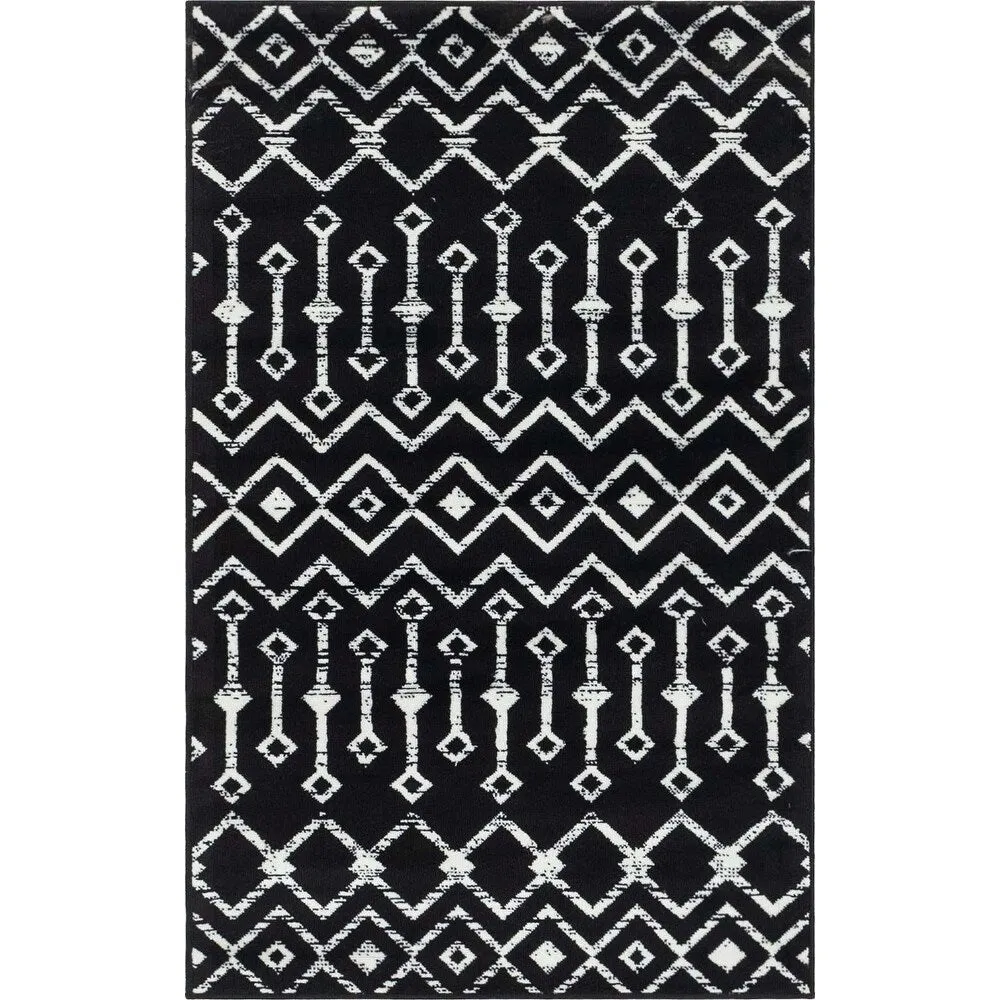 Contemporary Zala Collection Area Rug