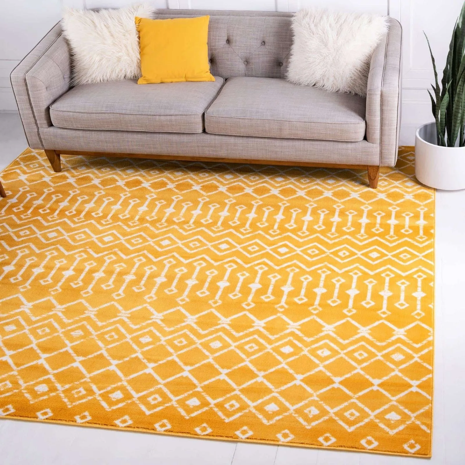 Contemporary Zala Collection Area Rug