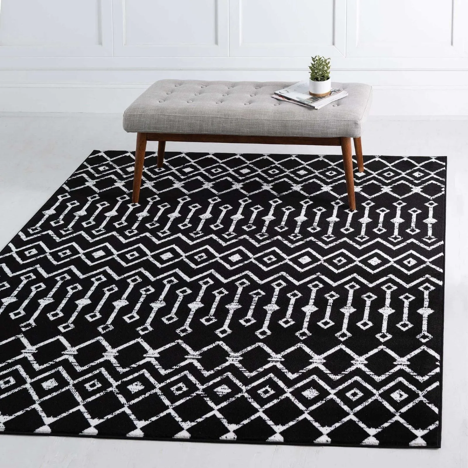 Contemporary Zala Collection Area Rug