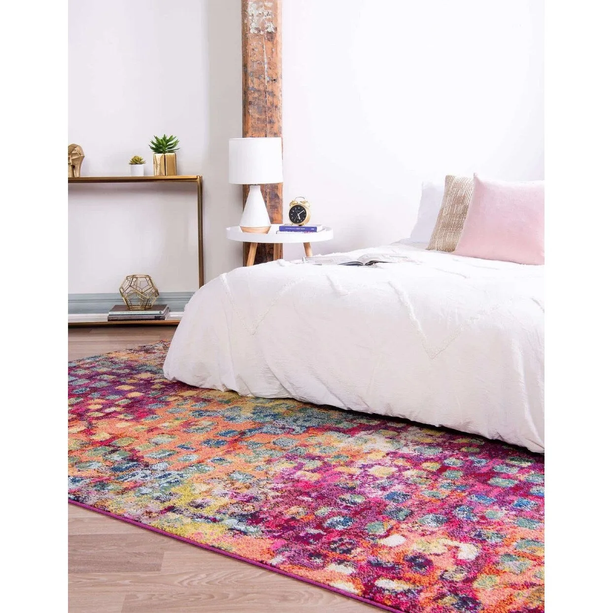 Contemporary Zhale Collection Area Rug