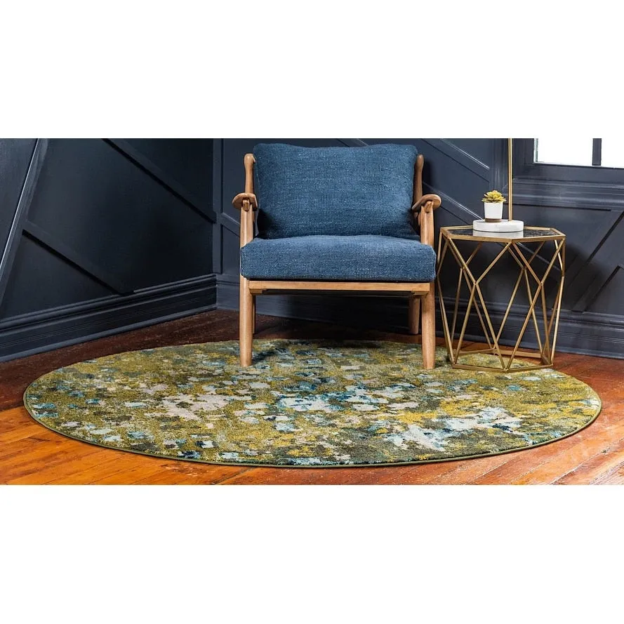 Contemporary Zhale Collection Area Rug